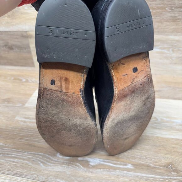 Allen Edmonds Black Leather Tassel Loafer Men's Size 12A - Picture 4 of 6